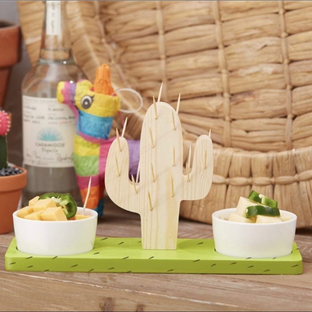 Cactus Hors D’oeuvre Toothpick Set